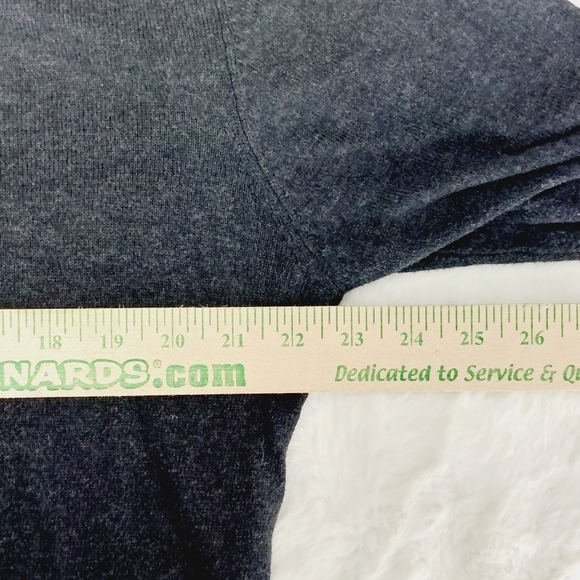 Chatham Road V-Neck Long Sleeve Cotton Cashmere Blend Soft Knit Sweater P4456 - Picture 6 of 7